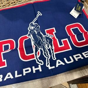 Ralph Lauren Navy and Red Polo Bandana